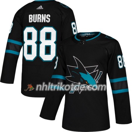 San Jose Sharks Trikot Brent Burns 88 Adidas Alternate 2018-19 Authentic - Herren